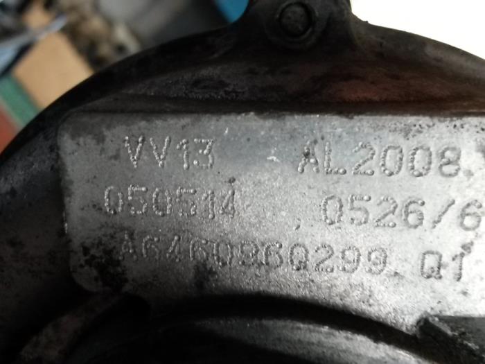 Gebrauchte Turbo Mercedes Vito (639.6) 2.2 109 CDI 16V Preis auf Anfrage angeboten von N Kossen Autorecycling BV