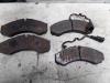 Front brake pad from a Iveco Daily 2006