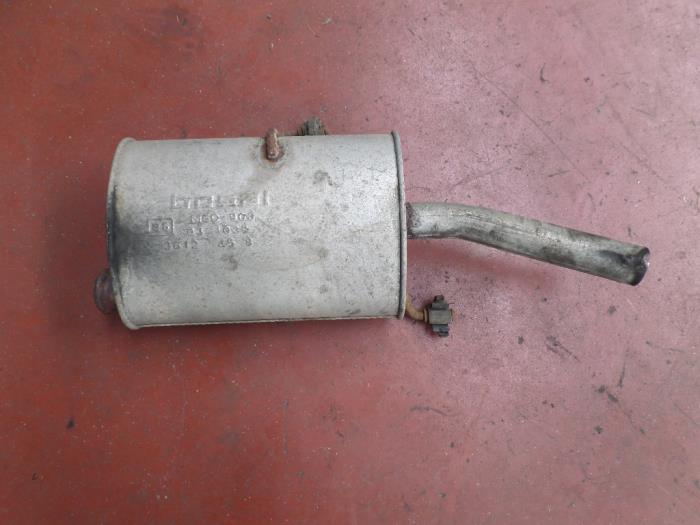Gebrauchte Auspuff Enddämpfer Peugeot 406 Break (8E/F) 2.0 16V Preis auf Anfrage angeboten von N Kossen Autorecycling BV