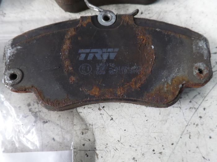 Front brake pad Opel Omega B 3.0i V6 24V LMS116