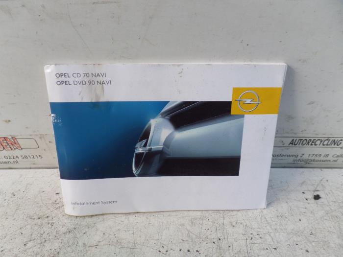 Używane Instrukcja Opel Rózne Cena na żądanie oferowane przez N Kossen Autorecycling BV