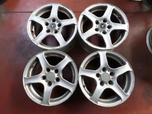 Used Set of sports wheels Mercedes C Combi (S202) 2.2 C-220 TD 16V Price on request offered by N Kossen Autorecycling BV