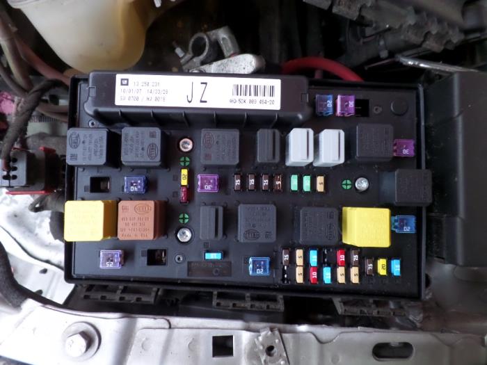 Used Opel Astra H Gtc L08 1 6 16v Fuse Box jz Autorecycling N Kossen Bv Proxyparts Com