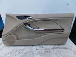 Usados Tapizado de puerta de 2 puertas derecha BMW 3 serie (E46/2) 320 Ci 24V Precio de solicitud ofrecido por N Kossen Autorecycling BV