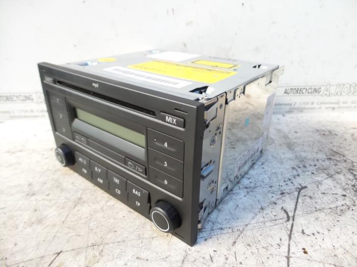 Radio Rcd 200 Vw Polo 9N 02 - 08R ❮ bas prix