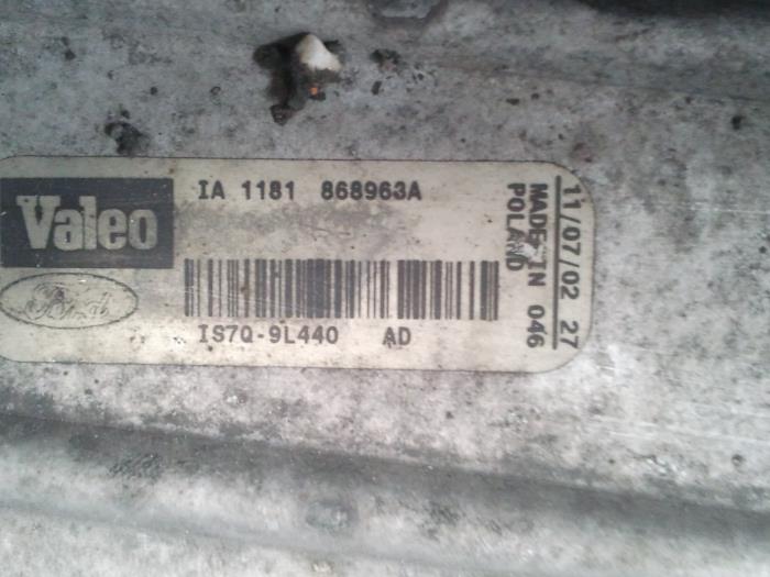 Used Intercooler Ford Mondeo III Wagon 2.0 TDCi/TDDi 115 16V Price on request offered by N Kossen Autorecycling BV