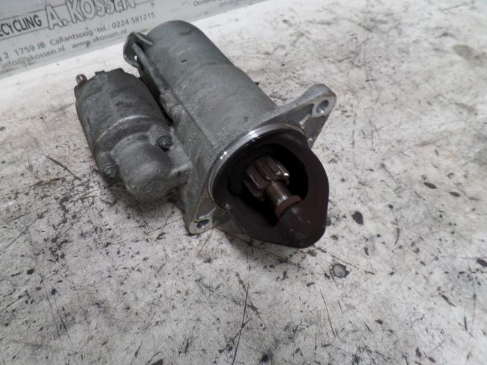 Begagnade Startmotor Opel Zafira (M75) 1.6 16V Pris på förfrågan erbjuds av N Kossen Autorecycling BV