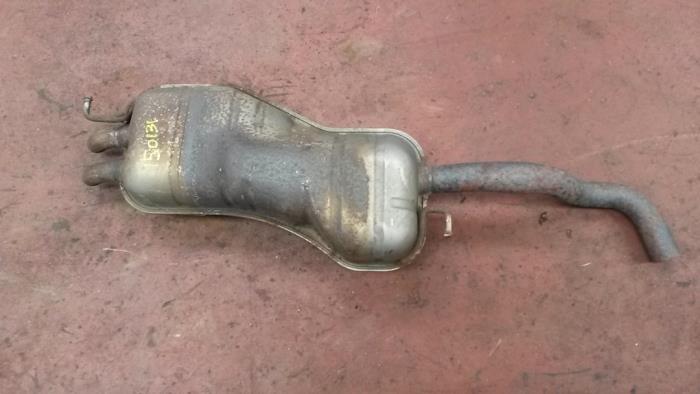 Gebrauchte Auspuff Enddämpfer Volkswagen Golf IV (1J1) 2.0 Preis auf Anfrage angeboten von N Kossen Autorecycling BV