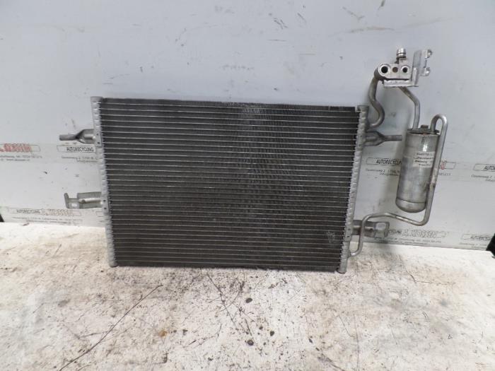 Air conditioning radiator from a Volkswagen Polo 2006