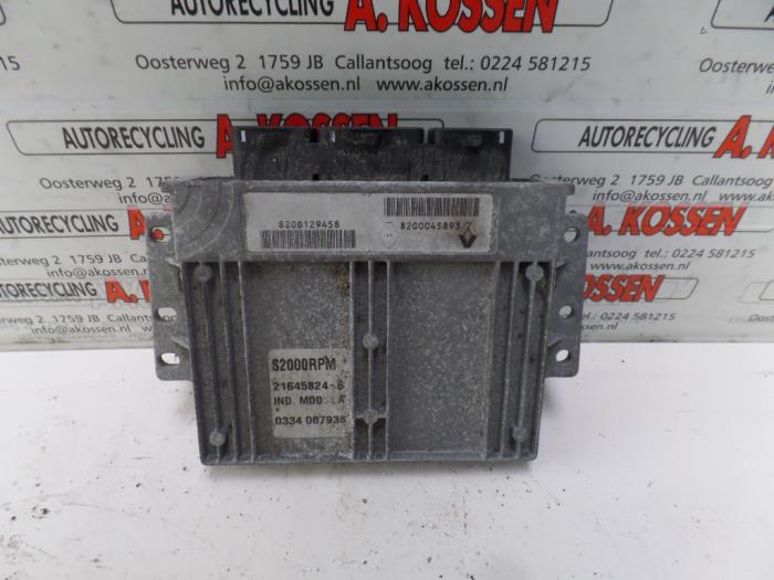 Used Engine management computer Renault Laguna II (BG) 1.8 16V Price on request offered by N Kossen Autorecycling BV