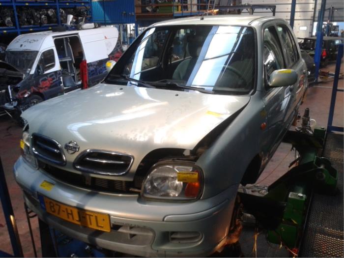 Klimapumpe Nissan Micra (K11), 1992 / 2003 1.4 16V, Fließheck, Benzin, 1.348cc, 60kW (82pk), FWD, CGA3DE, 2000-09 / 2003-02, K11 (Gebraucht)