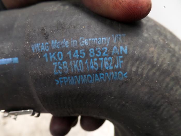 Used Intercooler hose Volkswagen Caddy III (2KA,2KH,2CA,2CH) 1.6 TDI 16V Price on request offered by N Kossen Autorecycling BV