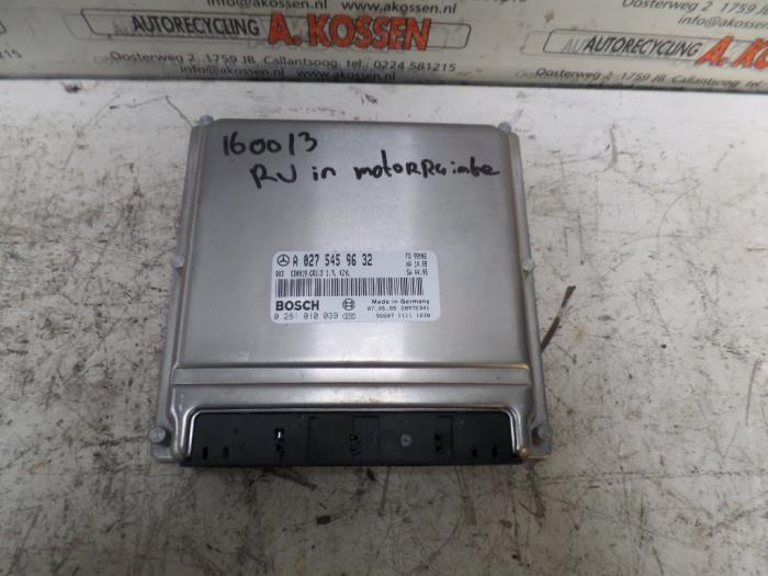 Used Engine management computer Mercedes A (W168) 1.7 A-170 CDI 16V Price on request offered by N Kossen Autorecycling BV