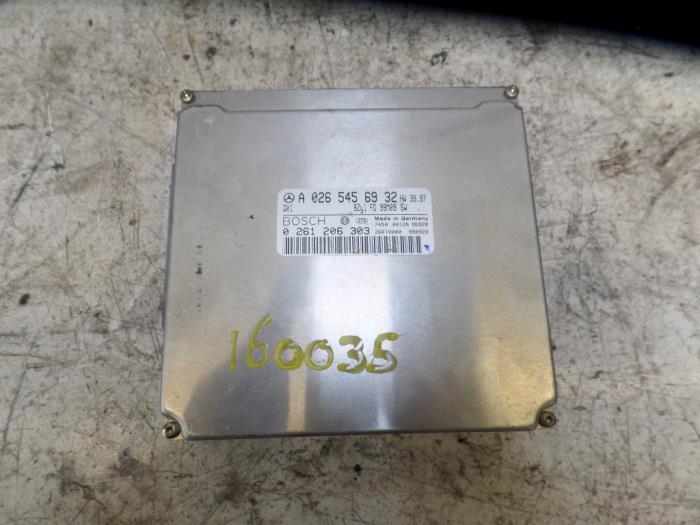Used Engine management computer Mercedes ML I (163) 430 4.3 V8 24V Autom. Price on request offered by N Kossen Autorecycling BV