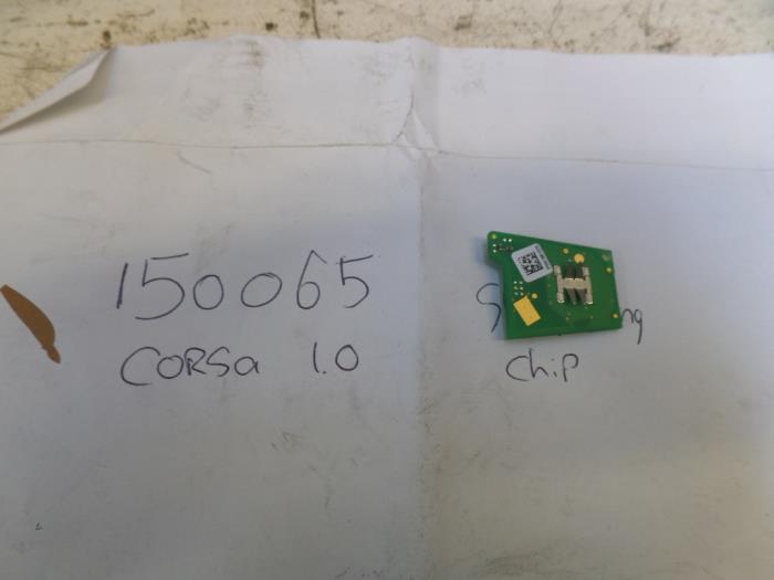 Key chip from a Opel Corsa D 1.0 2009