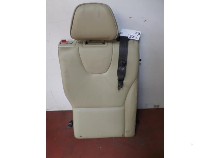 Rear bench seat backrest from a Volvo XC60 I (DZ) 3.2 24V AWD 2012