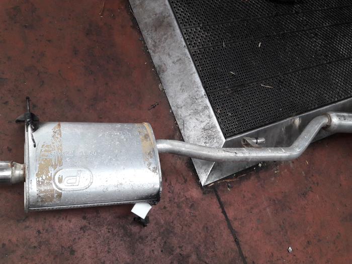 Exhaust rear silencer from a BMW Z3 1999