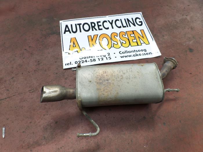Gebrauchte Auspuff Enddämpfer Opel Tigra Preis auf Anfrage angeboten von N Kossen Autorecycling BV