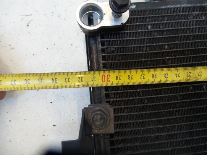 Air conditioning radiator from a Daihatsu Cuore (L251/271/276)  2006