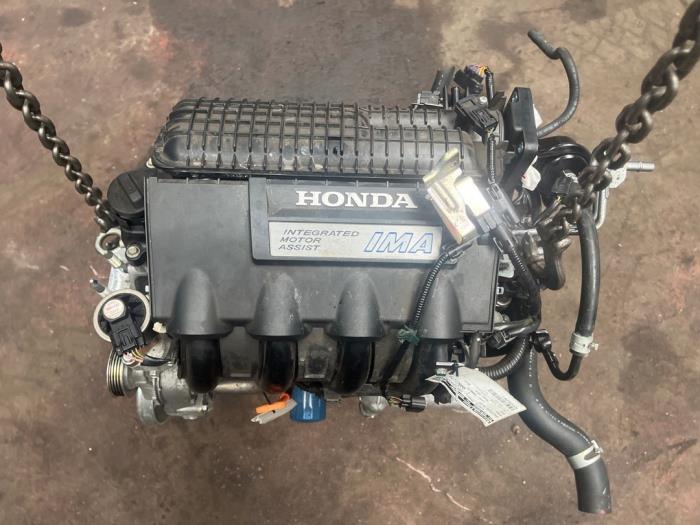 Motor van een Honda Jazz 2014