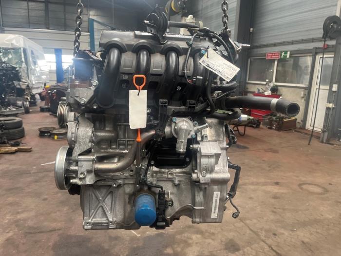 Motor van een Honda Jazz 2014