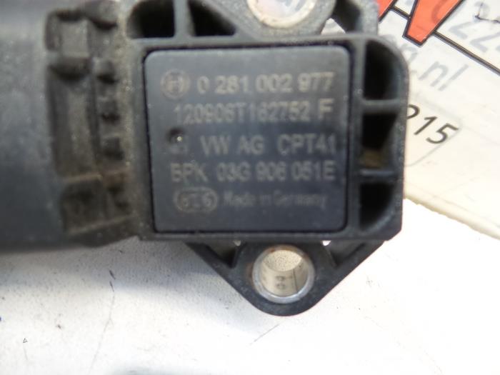 Begagnade MAP-sensor (insugsrör) Volkswagen Touran (1T3) 2.0 TDI 16V 140 Pris på förfrågan erbjuds av N Kossen Autorecycling BV