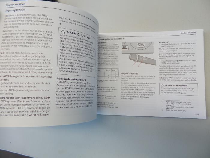 Używane Instrukcja Volvo S60 I (RS/HV) 2.4 20V 140 Cena na żądanie oferowane przez N Kossen Autorecycling BV