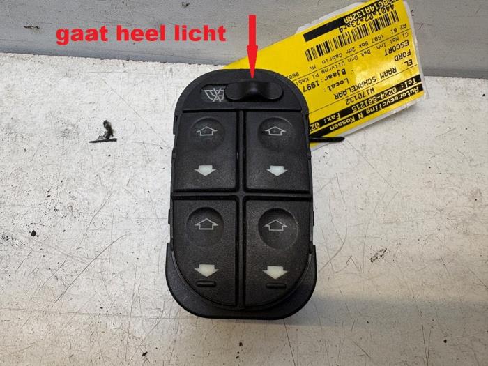 Usados Interruptor de ventanilla eléctrica Ford Escort Precio de solicitud ofrecido por N Kossen Autorecycling BV