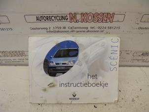 Used Instruction Booklet Renault Scénic I (JA) 1.6 16V Price on request offered by N Kossen Autorecycling BV