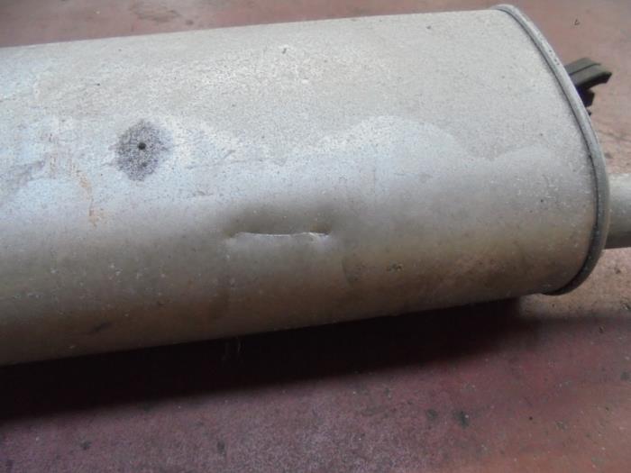Exhaust rear silencer from a Seat Cordoba (6C2/6K2) 1.6i 1998