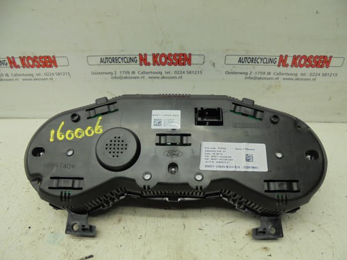 Panel de instrumentación de un Ford C-Max (DXA) 1.6 TDCi 16V Van 2014