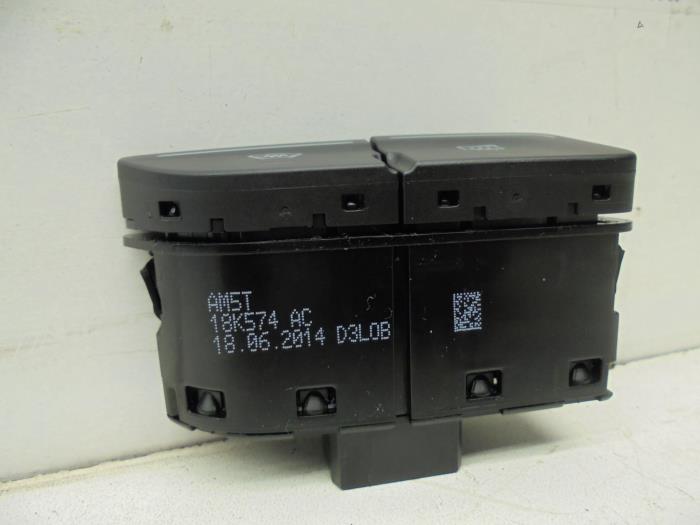 Interruptor de calefactor luneta de un Ford C-Max (DXA) 1.6 TDCi 16V Van 2014