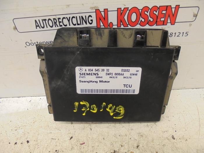 Used Automatic gearbox computer Ssang Yong Rexton 2.7 Xdi RX/RJ 270 16V Price on request offered by N Kossen Autorecycling BV