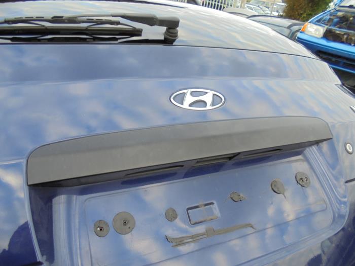 Registration plate light from a Hyundai Matrix 1.6 16V 2010