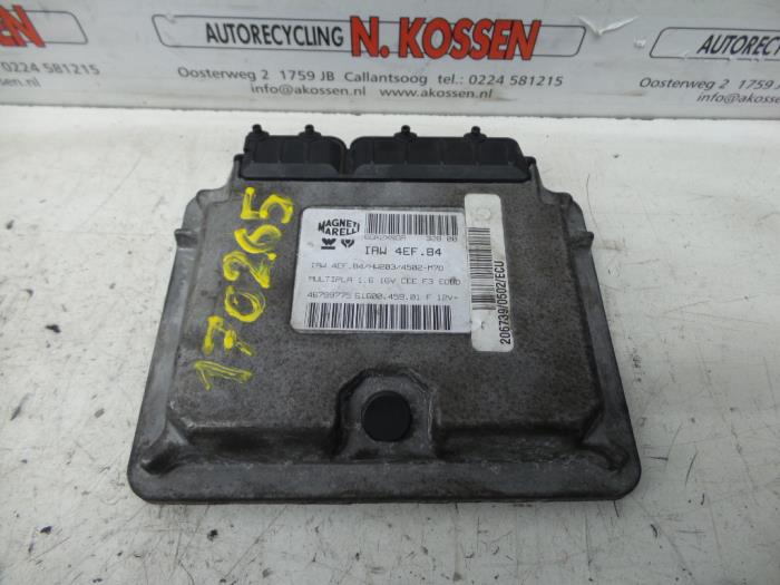 Used Engine management computer Fiat Multipla (186) 1.6 16V 100 SX,ELX Price on request offered by N Kossen Autorecycling BV