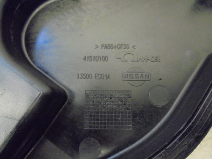 Timing cover from a Nissan Cab Star 2010