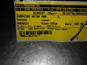 Usagé Calculateur moteur Toyota Avensis Wagon (T27) 1.8 16V VVT-i Prix € 125,00 Règlement à la marge proposé par Auto Samsen B.V.
