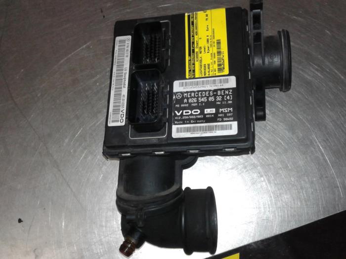 Airflow meter from a Mercedes-Benz A (W168) 1.6 A-160 1998