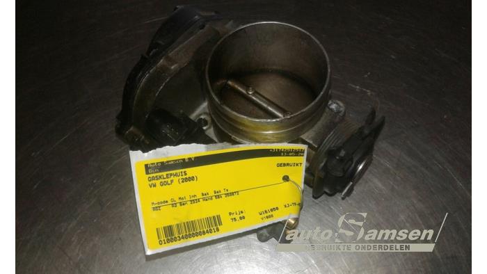 Gebrauchte Drosselklappengehäuse Volkswagen Golf IV (1J1) 2.3 V5 GTI Preis € 50,00 Margenregelung angeboten von Auto Samsen B.V.