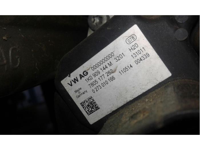 Lenkgetriebe van een Volkswagen Golf VI (5K1) 1.4 TSI 160 16V 2011