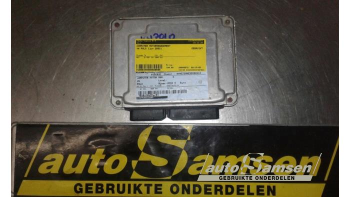 Used Engine management computer Volkswagen Polo IV (9N1/2/3) 1.9 SDI Price € 50,00 Margin scheme offered by Auto Samsen B.V.