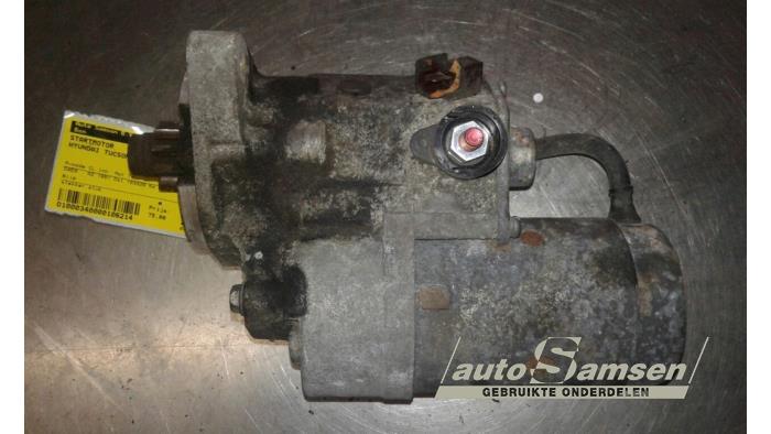 Begagnade Startmotor Hyundai Tucson (JM) 2.0 CRDi VGT 16V 4x2 Pris € 75,00 Marginaltabell erbjuds av Auto Samsen B.V.