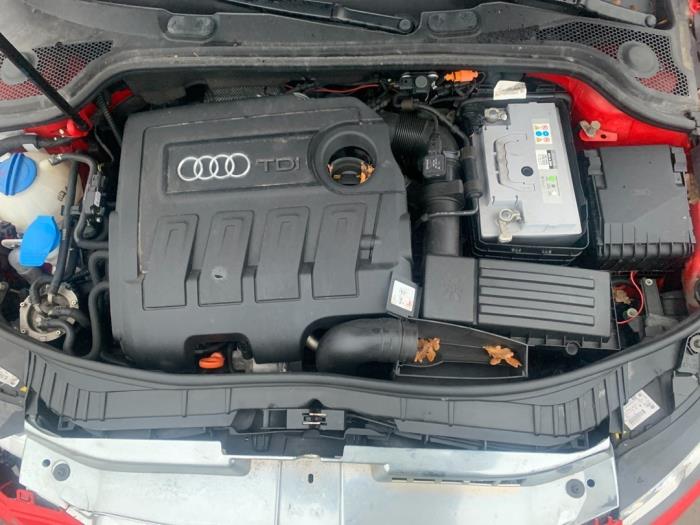 Motor van een Audi A3 Sportback (8PA) 1.6 TDI 16V 2010