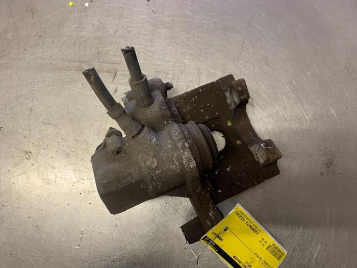 Rear brake calliper, left from a Ford Focus 3 Wagon 1.6 Ti-VCT 16V 105 2011
