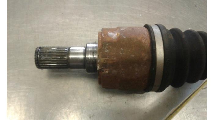 Front drive shaft, left from a Kia Picanto (TA) 1.2 16V 2012