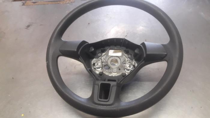 Steering wheel from a Volkswagen Polo V (6R) 1.2 TSI 2013