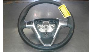 Used Steering wheel Ford Fiesta 6 (JA8) 1.0 Ti-VCT 12V 65 Price € 100,00 Margin scheme offered by Auto Samsen B.V.
