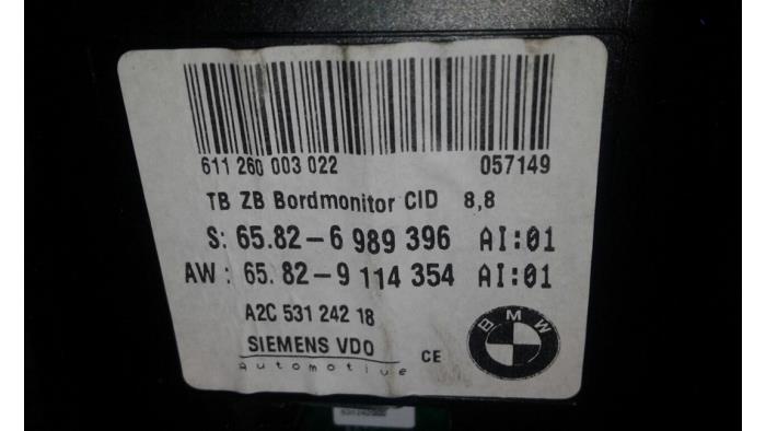 Bedienung BordSteuergerät van een BMW 5 serie Touring (E61) 525d 24V 2006