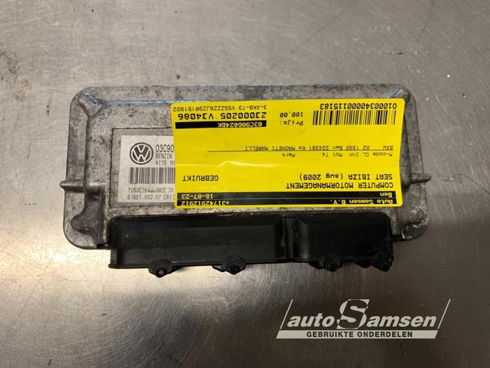 Used Engine management computer Seat Ibiza IV SC (6J1) 1.4 16V Price € 100,00 Margin scheme offered by Auto Samsen B.V.