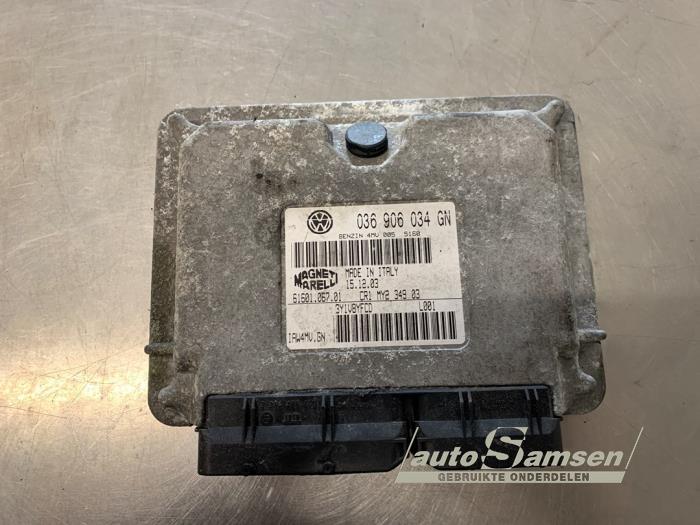 Used Engine management computer Skoda Fabia (6Y2) 1.4i 16V Price € 50,00 Margin scheme offered by Auto Samsen B.V.
